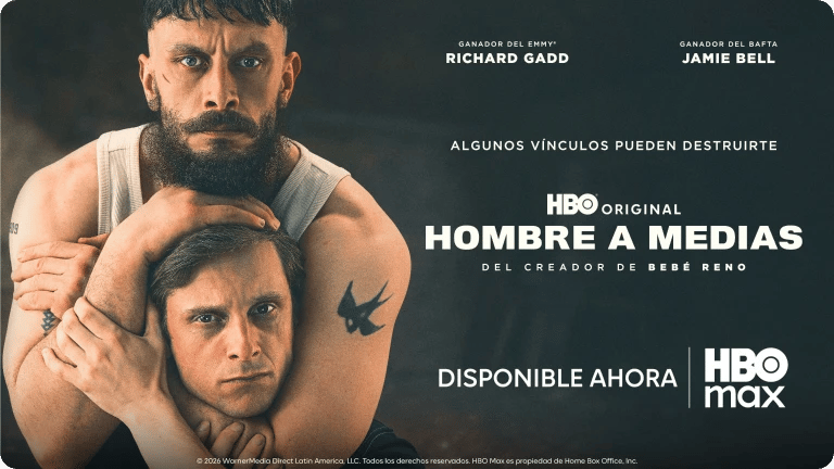 Hombre a medias