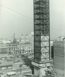 Inicio Construcción Torre Entel