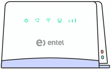 modem entel de fibra optica