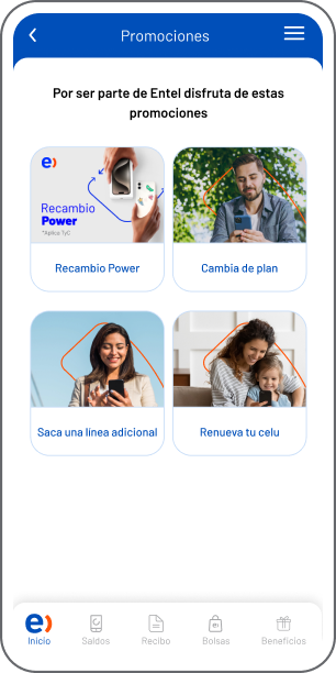 Descubrir promociones en equipos y más
