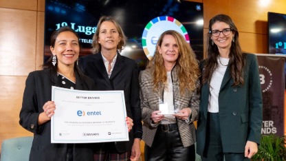 entel obtiene el primer lugar en internet y telefonía en el estudio b-brands 2026