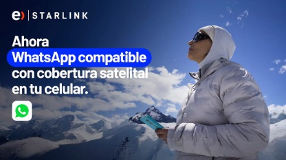 ahora en entel tenemos whatsapp con cobertura satelital