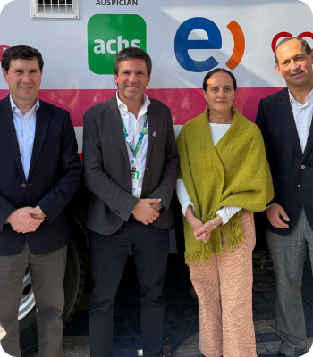 Ejecutivos De Entel Y Falp Apoyan Prevencion Del Cancer De Mama